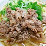 【牛こま切れ】牛肉特盛肉うどん